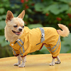 Dog Rain Coat Raincoat Puppy Clothes Solid Colored Waterproof Windproof Outdoor Dog Clothes Puppy Clothes Dog Outfits miniinthebox