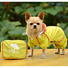 Dog Rain Coat Solid Colored Casual / Daily Dog Clothes Yellow Fuchsia Blue Costume Polyester XXS XS S M L XL
