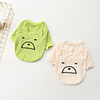Dog Shirt / T-Shirt Bear Basic Cute Casual / Daily Dog Clothes Puppy Clothes Dog Outfits Breathable White Green Costume for Girl and Boy Dog Cotton S M L XL XXL 3XL