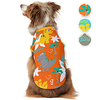 Dog Shirt / T-Shirt Dinosaur Animal Cartoon Funny Cute Casual / Daily Dog Clothes Puppy Clothes Dog Outfits Breathable Blue Orange Gray Costume for Girl and Boy Dog Polyster S M L XL