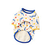 Dog Shirt / T-Shirt Dot Printed Fashion Cute Casual / Daily Winter Dog Clothes Puppy Clothes Dog Outfits Breathable White Costume for Girl and Boy Dog Cotton S M L XL XXL 3XL