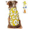 Dog Shirt / T-Shirt Egg Cartoon Funny Cute Casual / Daily Dog Clothes Puppy Clothes Dog Outfits Breathable Yellow Blue Orange Costume for Girl and Boy Dog Polyster S M L XL