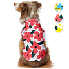 Dog Shirt / T-Shirt Flower Cartoon Funny Cute Casual / Daily Dog Clothes Puppy Clothes Dog Outfits Breathable Yellow Red Blue Costume for Girl and Boy Dog Polyster S M L XL
