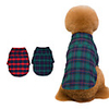 Dog Shirt / T-Shirt Polo Plaid / Check Christmas Spots Checks Casual / Daily Dog Clothes Puppy Clothes Dog Outfits Breathable Red Green Costume for Girl and Boy Dog Polyester S M L XL XXL