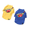 Dog Shirt / T-Shirt Printed Fashion Cute Casual / Daily Winter Dog Clothes Puppy Clothes Dog Outfits Breathable Yellow Blue Costume for Girl and Boy Dog Cotton S M L XL XXL 3XL