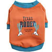 Dog Shirt / T-Shirt Rabbit / Bunny Fashion Cute Casual / Daily Winter Dog Clothes Puppy Clothes Dog Outfits Breathable Blue Orange Costume for Girl and Boy Dog Cotton S M L