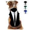 Dog Shirt / T-Shirt Tuxedo Graphic Optical Illusion 3D Print Classic Gentle Wedding Party Dog Clothes Puppy Clothes Dog Outfits Breathable Black Blue Green Costume for Girl and Boy Dog Polyster S M L