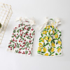 Dog Shirt / T-Shirt Vest Fruit Printed Elegant Fashion Casual / Daily Dog Clothes Puppy Clothes Dog Outfits Breathable Yellow Red Costume for Girl and Boy Dog Cotton S M L XL XXL