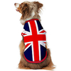 Dog Shirt / T-Shirt Vest Print Flag National Flag Fashion Cool Casual / Daily Outdoor Dog Clothes Puppy Clothes Dog Outfits Breathable Blue Costume for Girl and Boy Dog Polyster S M L XL