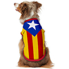 Dog Shirt / T-Shirt Vest Print Flag National Flag Fashion Cool Casual / Daily Outdoor Dog Clothes Puppy Clothes Dog Outfits Breathable Yellow Costume for Girl and Boy Dog Polyster S M L XL