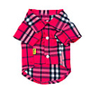 Dog Shirt Puppy Clothes Stripes Geometic Classic Style Minimalist Dog Clothes Puppy Clothes Dog Outfits Red Blue Beige Costume for Girl and Boy Dog Polyester XS S M L XL