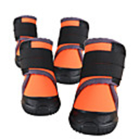 dog shoes dog boots snow dog booties dogs paw protection with anti-slip sole,  dog snow socks for akita,  rottweiler,  newfoundland dog (2 pcs)