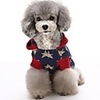 Dog Sweater Hoodie Stars Cute Casual / Daily Winter Dog Clothes Warm Blue Costume Cotton S M L XL XXL