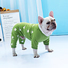 Dog Sweater Jumpsuit Character Casual / Sporty Cute Casual / Daily Winter Dog Clothes Breathable Red Blue Green Costume Cotton S M L XL XXL XXXL