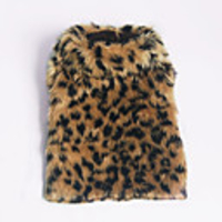 Dog Sweater Leopard Casual / Daily Winter Dog Clothes Leopard Costume Terylene XS S M L XL