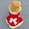Dog Sweater Pajamas British Birthday Keep Warm Wedding Winter Dog Clothes Red Costume Woolen XS S M L