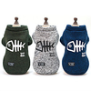 Dog Sweater Puppy Clothes Word / Phrase Cartoon British Logo Style Keep Warm Winter Dog Clothes Puppy Clothes Dog Outfits Warm Dark Green Dark Blue Gray Costume for Girl and Boy Dog Cotton S M L XL miniinthebox