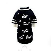 Dog Sweater Skull Cute Casual / Daily Outdoor Winter Dog Clothes Puppy Clothes Dog Outfits Breathable Black Costume for Girl and Boy Dog Cotton XS S M L XL