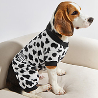 Dog Sweater Sweatshirt Milk Cows Animals Cute Casual / Daily Weekend Dog Clothes Puppy Clothes Dog Outfits Breathable Costume for Girl and Boy Dog Coral Fleece XS S M L XL miniinthebox