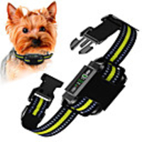 Dog Training Anti Bark Collar Shock Collar Anti Bark Device Adjustable Length Portable Multi-functional Dog Anti Bark Automatic Rechargable Electronic Behaviour Aids For Pets / Safety