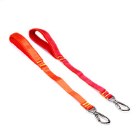 Dog Training Leash Trainer Safety Outdoor Walking Solid Colored Polyester Husky Labrador Golden Retriever Dalmatian Border Collie Medium Dog Red Orange 1pc miniinthebox