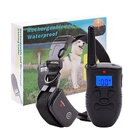Dog Training Training Anti Bark Collar Shock Collar Easy to Use Dog Waterproof Rechargeable Electronic / Electric Shock / Vibration Safety Plastic Clickers Behaviour Aids Obedience Training For Pets miniinthebox