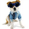Dog Tuxedo T-shirts Color Block Casual / Daily Cool Christmas Party Dog Clothes Breathable Blue Costume Jeans XS S M L XL XXL