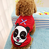 Dog Vest Character Cute Dog Clothes Red Green Costume Cotton XS S M L XL
