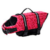 Dog Vest Life Vest Solid Colored Waterproof Sports Dog Clothes Camouflage Color Yellow Red Costume Terylene XS S M L XL XXL