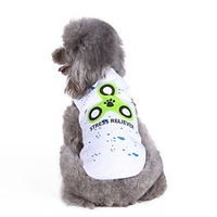 Dog Vest Printed Fashion Cute Sports Outdoor Casual / Daily Dog Clothes Puppy Clothes Dog Outfits Soft Blue Rosy Pink Costume for Girl and Boy Dog Polyester XS S M L miniinthebox