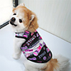 Dog Vest Retro Vintage Casual / Daily Dog Clothes Black Orange Costume Cotton XS S M L