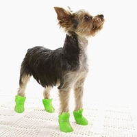 Dogs Dog Boots / Dog Shoes Rain Boots Waterproof Solid Color Cute For Pets Silicone Rubber PVC Black miniinthebox