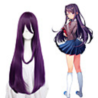 Doki Doki Literature Club Yuri Cosplay Wigs Women