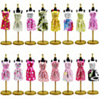 Doll accessories Doll Clothes Doll Dress Clothing Tulle Lace Fabrics Simple Creative Kawaii For 11.5 Inch Doll Handmade Toy for Girl