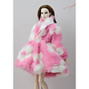 Doll accessories Doll Clothes Doll Dress Doll Outfit Doll Coat Wedding Dress Coats / Jackets Party / Evening Wedding Ball Gown Nonwoven Fabric Tulle Lace Cotton Cloth Polyester Coral fleece For 11.5