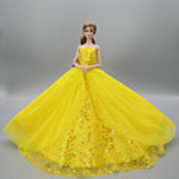 Doll accessories Doll Clothes Doll Dress Wedding Dress Party / Evening Ball Gown Tulle Lace Paillette For 11.5 Inch Doll Handmade Toy for Girl