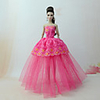 Doll accessories Doll Clothes Doll Dress Wedding Dress Party / Evening Dresses Wedding Ball Gown Lace Tulle Lace Cotton Blend Silk / Cotton Blend For 11.5 Inch Doll Handmade Toy for Girl