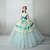 Doll accessories Doll Clothes Doll Dress Wedding Dress Party / Evening Dresses Wedding Ball Gown Lace Tulle Lace Cotton Blend Silk / Cotton Blend For 11.5 Inch Doll Handmade Toy for Girl