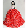 Doll accessories Doll Clothes Doll Dress Wedding Dress Party / Evening Dresses Wedding Ball Gown Linen / Cotton Blend Tulle Lace Cotton Blend For 11.5 Inch Doll Handmade Toy for Girl