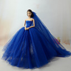 Doll accessories Doll Clothes Doll Dress Wedding Dress Party / Evening Dresses Wedding Ball Gown Tulle Lace Cotton Blend Silk / Cotton Blend For 11.5 Inch Doll Handmade Toy for Girl