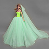 Doll accessories Doll Clothes Doll Dress Wedding Dress Party / Evening Dresses Wedding Ball Gown Tulle Lace Cotton Blend Silk / Cotton Blend For 11.5 Inch Doll Handmade Toy for Girl