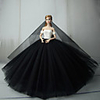 Doll accessories Doll Clothes Doll Dress Wedding Dress Party / Evening Dresses Wedding Ball Gown Tulle Lace Cotton Blend Silk / Cotton Blend For 11.5 Inch Doll Handmade Toy for Girl