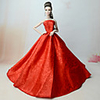 Doll accessories Doll Clothes Doll Dress Wedding Dress Party / Evening Dresses Wedding Ball Gown Tulle Poly / Cotton Lace Cotton Blend Silk / Cotton Blend For 11.5 Inch Doll Handmade Toy for Girl