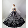 Doll accessories Doll Clothes Doll Dress Wedding Dress Party / Evening Wedding Ball Gown Floral Botanical Synthetic Yarn Satin / Tulle Tulle Lace Spandex Lycra Terylene Satin For 11.5 Inch Doll