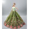 Doll accessories Doll Clothes Doll Dress Wedding Dress Party / Evening Wedding Ball Gown Floral Botanical Tulle Lace Polyester For 11.5 Inch Doll Handmade Toy for Girl
