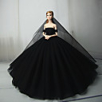 Doll accessories Doll Clothes Doll Dress Wedding Dress Party / Evening Wedding Ball Gown Tulle Lace Organza For 11.5 Inch Doll Handmade Toy for Girl