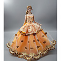 Doll accessories Doll Clothes Doll Dress Wedding Dress Party / Evening Wedding Ball Gown Tulle Lace Organza For 11.5 Inch Doll Handmade Toy for Girl