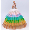 Doll accessories Doll Clothes Doll Dress Wedding Dress Party / Evening Wedding Ball Gown Tulle Lace Organza For 11.5 Inch Doll Handmade Toy for Girl