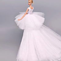 Doll accessories Doll Clothes Doll Dress Wedding Dress Party / Evening Wedding Ball Gown Tulle Lace Silk / Cotton Blend For 11.5 Inch Doll Handmade Toy for Girl