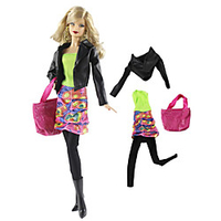 Doll accessories Doll Outfit Doll Pants Casual Lolita Two Piece Fashion Nonwoven Fabric Tulle Lace Cloth Cotton Cloth Cloth Demin Handmade Toy for Girl
